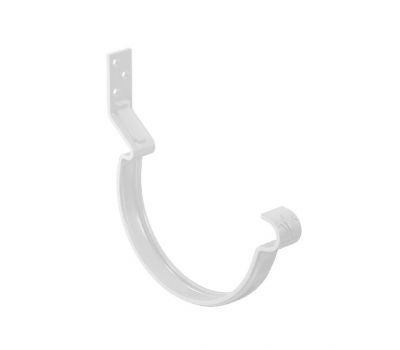 Крюк крепления желоба короткий RAL 9003 Белый 150/100 от производителя  Aquasystem по цене 631 р