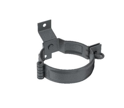 Декоративный хомут трубы под дерево с комплектом крепления RR 23 Маренго matt 150/100 от производителя  Aquasystem по цене 1 803 р