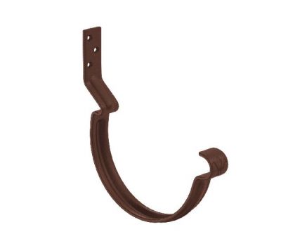 Крюк крепления желоба короткий RAL 8017 Коричневый matt 150/100 от производителя  Aquasystem по цене 674 р