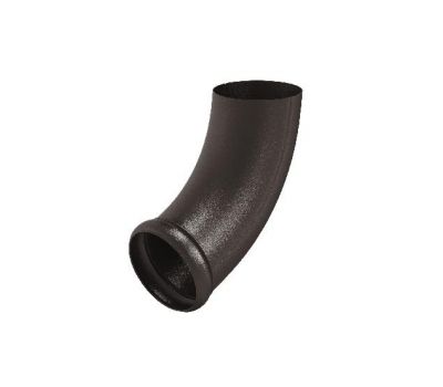 Отвод трубы декорированный RR 32 Тёмно-коричневый matt 150/100 от производителя  Aquasystem по цене 8 918 р
