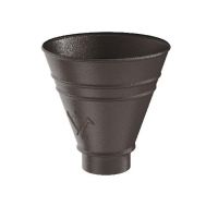 Воронка водосборная круглая RR 32 Тёмно-коричневый matt 150/100