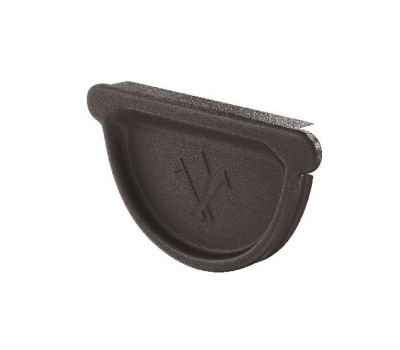 Заглушка универсальная с резиновым уплотнителем RR 32 Тёмно-коричневый matt 125/90 от производителя  Aquasystem по цене 660 р