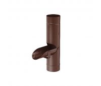 Водосборник RAL 8017 Коричневый matt 125/90 Водосборник RAL 8017 Коричневый matt 125/90