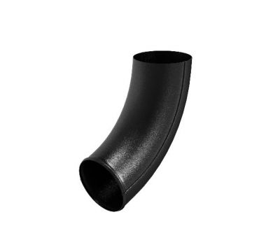 Колено сливное RAL 9005 Чёрный 125/90 от производителя  Aquasystem по цене 442 р