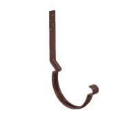 Крюк крепления желоба длинный модернизированный RAL 8017 Коричневый 125/90 Крюк крепления желоба длинный модернизированный RAL 8017 Коричневый 125/90