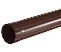 Труба водосточная RAL 8017 Коричневый 1.00м 125/90 Труба водосточная RAL 8017 Коричневый 1.00м 125/90