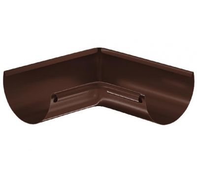 Угол желоба, внутренний 90° RAL 8017 Коричневый 125/90 от производителя  Aquasystem по цене 797 р