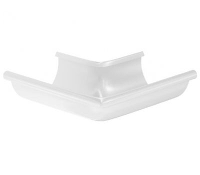 Угол желоба, наружный 90° RR 20 Мраморно-белый 150/100 от производителя  Aquasystem по цене 2 809 р