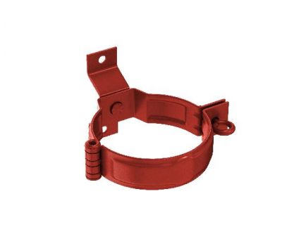 Декоративный хомут трубы под дерево с комплектом крепления RR 29 Бургундский 125/90 от производителя  Aquasystem по цене 1 447 р