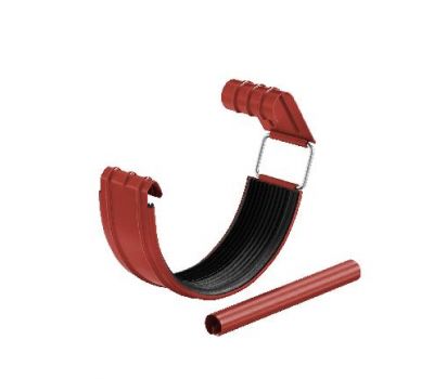 Соединитель желоба в комплекте RR 29 Бургундский 125/90 от производителя  Aquasystem по цене 559 р