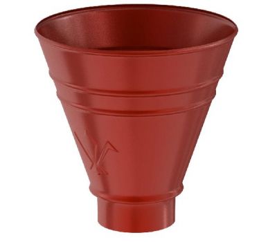 Воронка водосборная круглая RR 29 Бургундский 125/90 от производителя  Aquasystem по цене 4 708 р