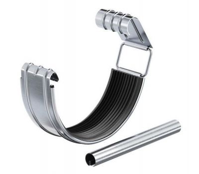 Соединитель желоба с резиновым уплотнителем Оцинкованный 150/100 от производителя  Aquasystem по цене 361 р