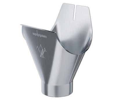 Воронка желоба Оцинкованный 125/90 от производителя  Aquasystem по цене 565 р