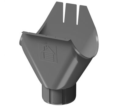 Воронка желоба D125, ГРАФИТ (RAL 7024) от производителя Docke по цене 830 р Воронка желоба D125, ГРАФИТ (RAL 7024) от производителя Docke по цене 830 р