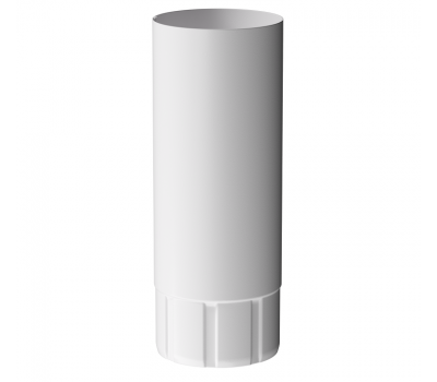 Труба водосточная D90 1 м ПЛОМБИР (RAL 9010) от производителя Docke по цене 950 р Труба водосточная D90 1 м ПЛОМБИР (RAL 9010) от производителя Docke по цене 950 р