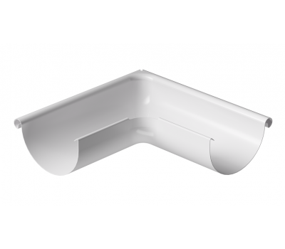 Угол внешний 90° D125 ПЛОМБИР (RAL 9010) от производителя  Docke по цене 1 815 р