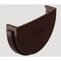 Заглушка желоба Тёмно-коричневый