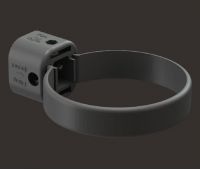 Хомут универсальный Lux ПВХ Графит Хомут универсальный Lux ПВХ Графит