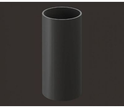 Труба для водостока 3 м Lux ПВХ Графит от производителя  Docke по цене 1 159 р