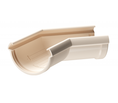 Угол желоба универсал 135° Lux ПВХ Латте от производителя  Docke по цене 1 425 р