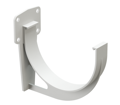 Кронштейн желоба пластиковый Premium ПВХ Пломбир от производителя  Docke по цене 70 р