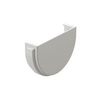 Заглушка желоба универсальная Premium ПВХ Пломбир Заглушка желоба универсальная Premium ПВХ Пломбир