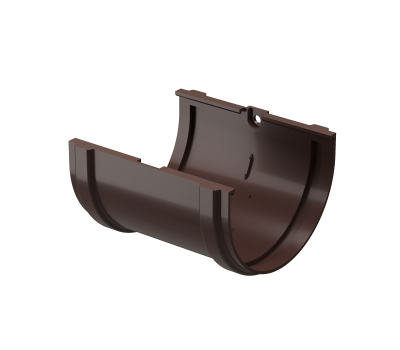 Соединитель желоба Premium ПВХ Шоколад от производителя Docke по цене 247 р Соединитель желоба Premium ПВХ Шоколад от производителя Docke по цене 247 р