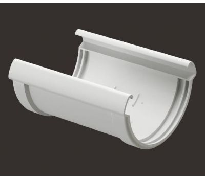 Соединитель желоба Lux ПВХ Пломбир от производителя Docke по цене 278 р Соединитель желоба Lux ПВХ Пломбир от производителя Docke по цене 278 р