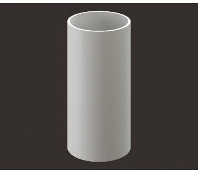 Труба водосточная 1 м Lux ПВХ Пломбир от производителя  Docke по цене 501 р