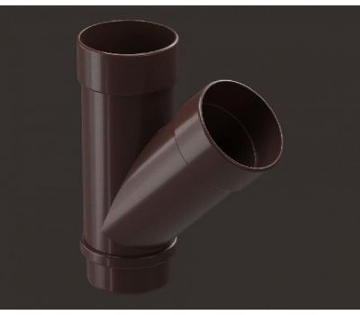 Тройник 45° Шоколад от производителя Docke по цене 1 200 р Тройник 45° Шоколад от производителя Docke по цене 1 200 р